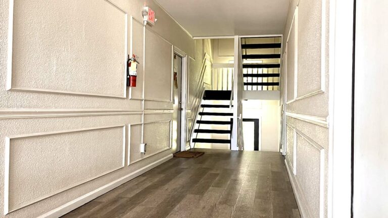 Pine Bridge Apartments - interior hallway