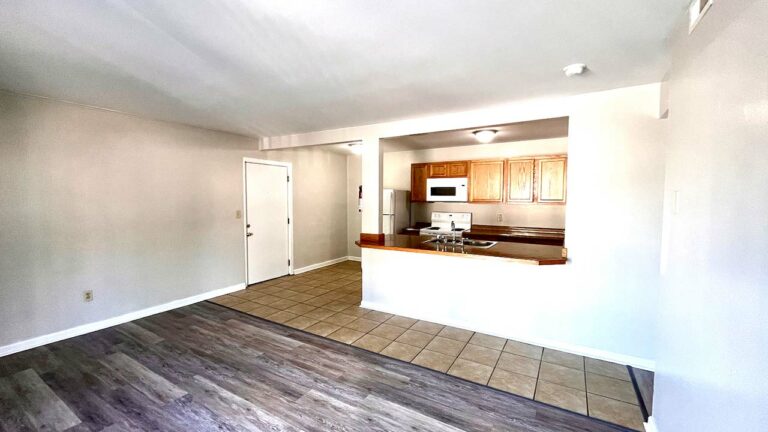 Pine Bridge Apartments - apartment interior living area and kitchen